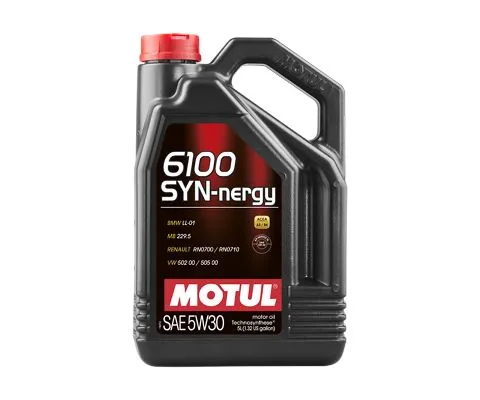Моторное масло MOTUL 6100 Syn-Nergy 5W30, 5л