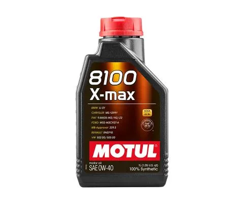 Моторное масло MOTUL 8100 X-Max 0W40, 1л