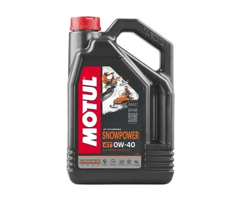 Моторное масло MOTUL SnowPower 4T 0W40, 4л