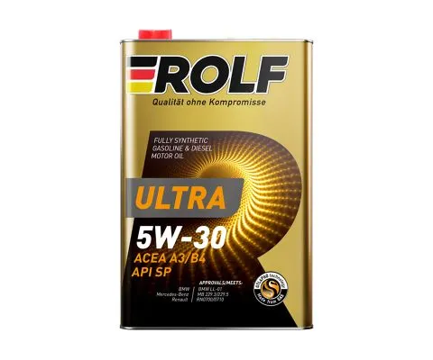 Моторное масло ROLF Ultra 5W30 A3/B4 SP, 1л