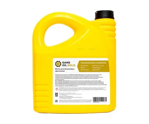 Моторное масло GANS OIL Gold 5W30, 4л