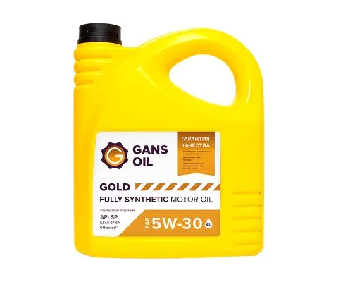 Моторное масло GANS OIL Gold 5W30, 4л