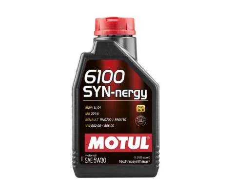Моторное масло MOTUL 6100 Syn-Nergy 5W30, 1л
