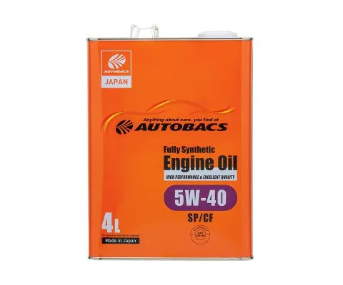 Моторное масло AUTOBACS Fully Synthetic 5W40, 4л
