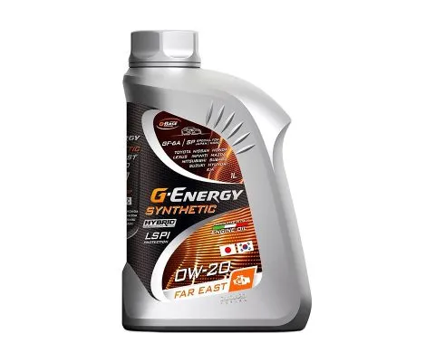 Моторное масло G-ENERGY Synthetic Far East 0W20, 1л