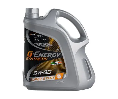 Моторное масло G-ENERGY Synthetic Super Start 5W30, 4л