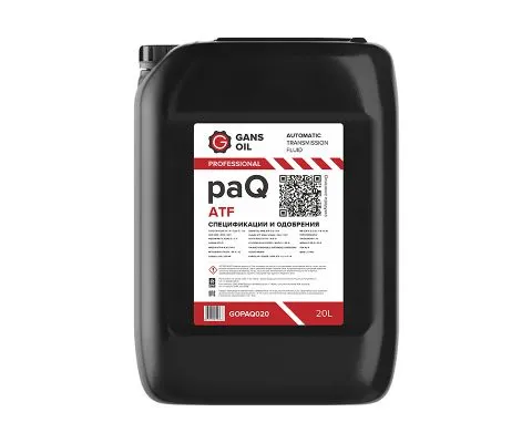 Трансмиссионное масло GANS OIL Professional ATF paQ, 1л на розлив