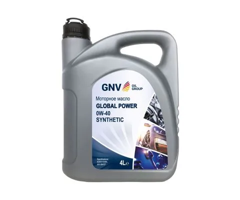 Моторное масло GNV Global Power 0W40 Synthetic, 4л