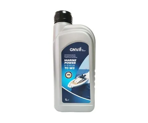 Моторное масло GNV Marine Power 2-Cycle TC-W3, 1л