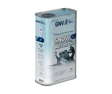 Моторное масло GNV Snow 2T, 1л