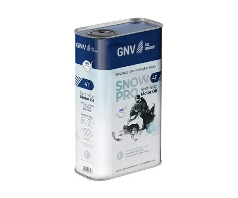 Моторное масло GNV Snow Pro 4T, 1л