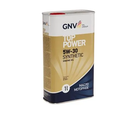 Моторное масло GNV Top Power 5W30, 1л