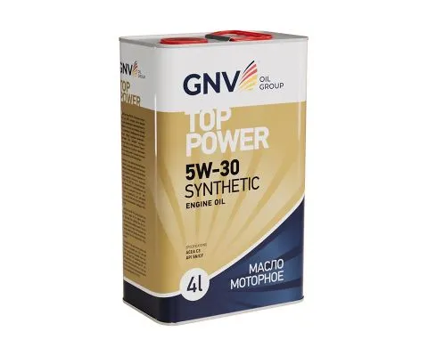 Моторное масло GNV Top Power 5W30, 4л