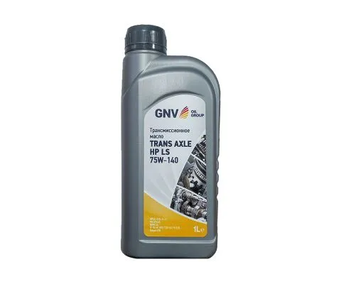 Трансмиссионное масло GNV Trans Axle HP LS 75W140 GL-5, 1л