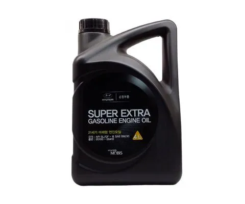 Моторное масло HYUNDAI Super Extra Gasoline 5W30 SL GF-3, 4л
