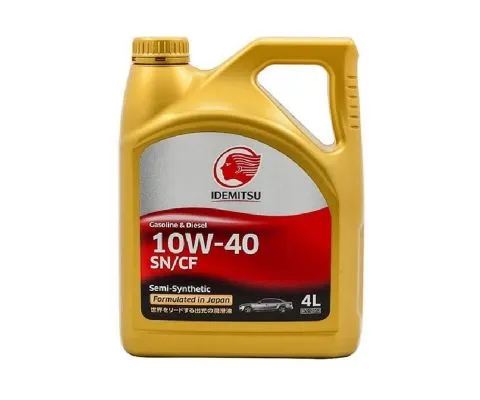 Моторное масло IDEMITSU 10W40 SN/CF, 4л