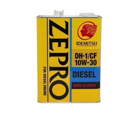Моторное масло IDEMITSU Zepro Diesel 10W30 DH-1/CF, 4л