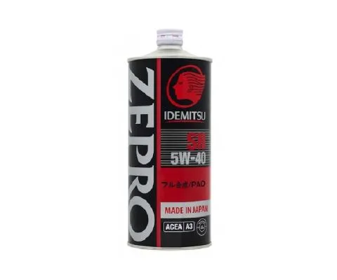 Моторное масло IDEMITSU Zepro Racing 5W40 SN, 1л