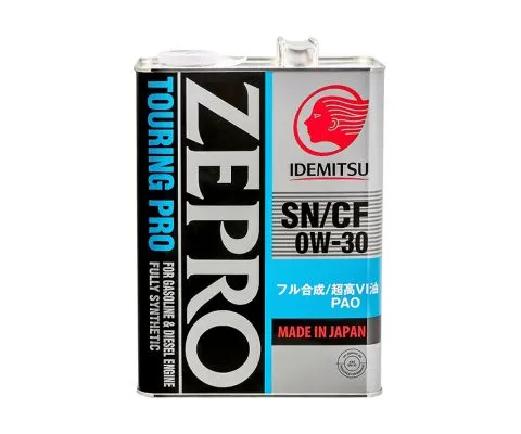 Моторное масло IDEMITSU Zepro Touring Pro 0W30 SN/CF, 4л