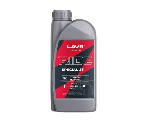 Моторное масло LAVR Moto Ride Special 2T FD, 1л