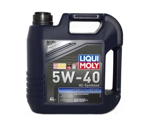 Моторное масло LIQUI MOLY Optimal Synth 5W40, 4л
