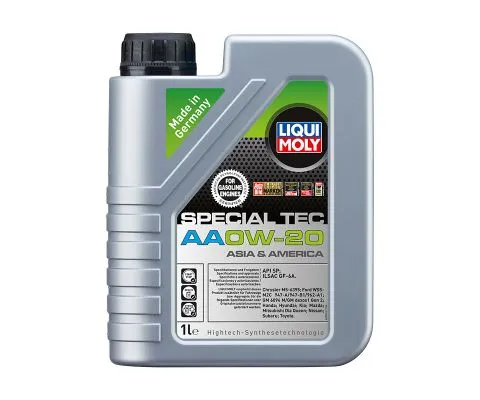 Моторное масло LIQUI MOLY Special Tec AA 0W20, 1л