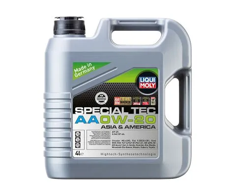 Моторное масло LIQUI MOLY Special Tec AA 0W20, 4л