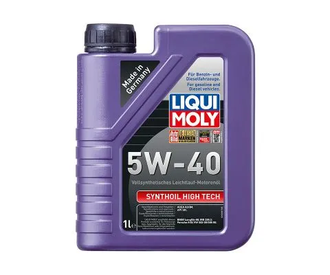 Моторное масло LIQUI MOLY Synthoil High Tech 5W40, 1л
