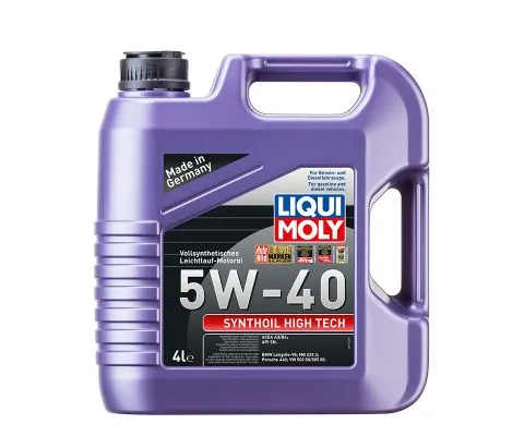 Моторное масло LIQUI MOLY Synthoil High Tech 5W40, 4л