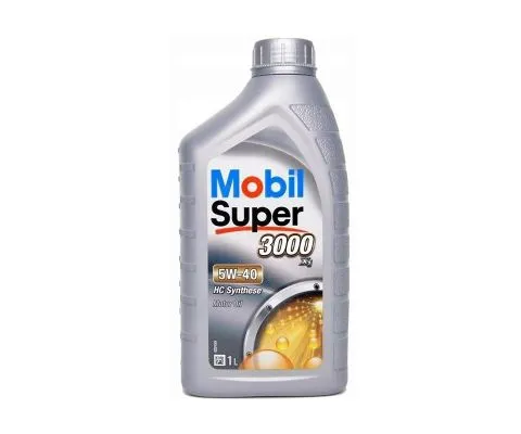 Моторное масло MOBIL Super 3000 X1 5W40, 1л