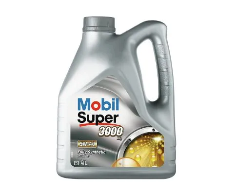 Моторное масло MOBIL Super 3000 X1 5W40, 4л