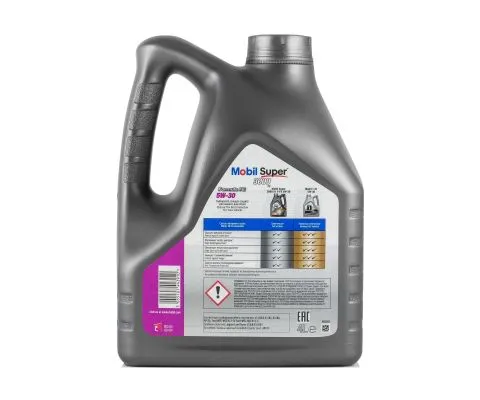 Моторное масло MOBIL Super 3000 X1 Formula FE 5W30, 4л