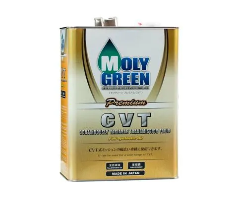 Трансмиссионное масло MOLYGREEN Premium CVT, 4л