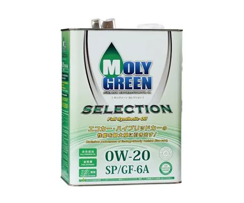 Моторное масло MOLYGREEN Selection 0W20 SP/GF-6A, 4л