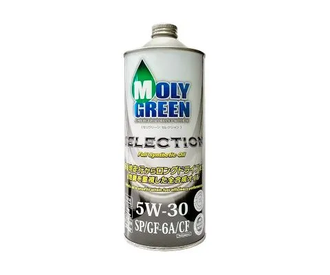 Моторное масло MOLYGREEN Selection 5W30 SP/GF-6A/CF, 1л