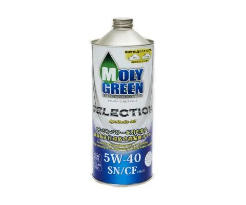Моторное масло MOLYGREEN Selection 5W40 SN/CF, 1л