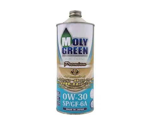 Моторное масло MOLYGREEN Premium 0W30 SP/GF-6A, 1л