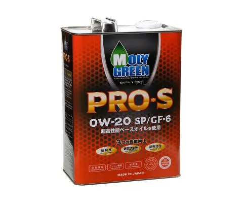 Моторное масло MOLYGREEN Pro S 0W20 SP/GF-6A, 4л