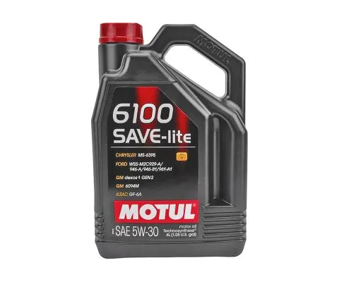 Моторное масло MOTUL 6100 Save-Lite 5W30, 4л