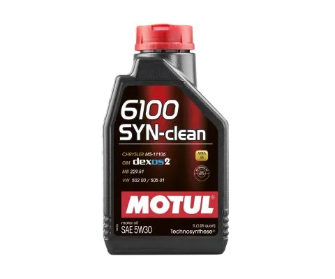 Моторное масло MOTUL 6100 Syn-Clean 5W30, 1л