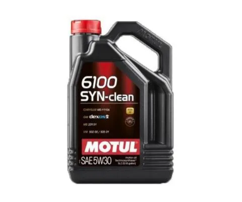 Моторное масло MOTUL 6100 Syn-Clean 5W30, 5л