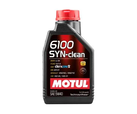 Моторное масло MOTUL 6100 Syn-Clean 5W40, 1л