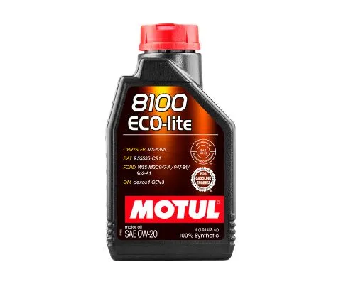 Моторное масло MOTUL 8100 Eco-Lite 0W20, 1л