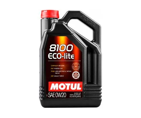 Моторное масло MOTUL 8100 Eco-Lite 0W20, 5л