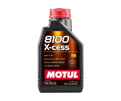 Моторное масло MOTUL 8100 X-Cess 5W30, 1л
