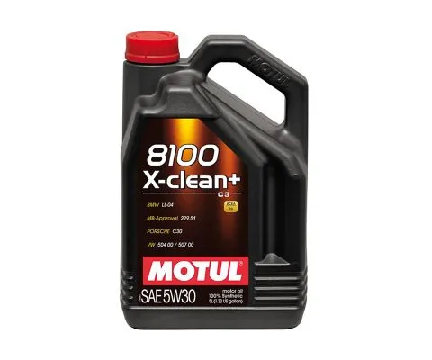 Моторное масло MOTUL 8100 X-Clean+ 5W30, 5л