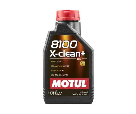 Моторное масло MOTUL 8100 X-Clean+ 5W30, 1л