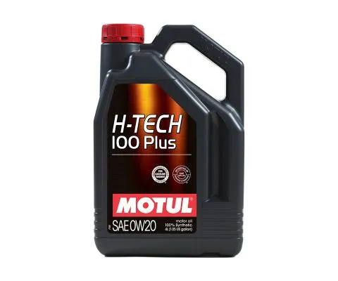 Моторное масло MOTUL H-Tech 100 Plus 0W20, 4л