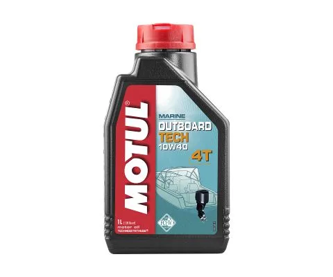 Моторное масло MOTUL Outboard Tech 4T 10W40, 1л