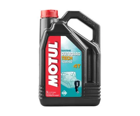 Моторное масло MOTUL Outboard Tech 4T 10W40, 5л